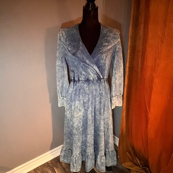 Panhandle Slim Dresses & Skirts - Panhandle Slim Western Denim Prairie Dress